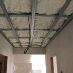 Zateplení stropů v novostavbě v Pocoucově
